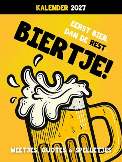 Afbeelding van Scheurkalender 2027 Biertje!