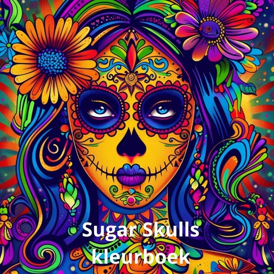 Afbeelding van Sugar Skull kleurboek