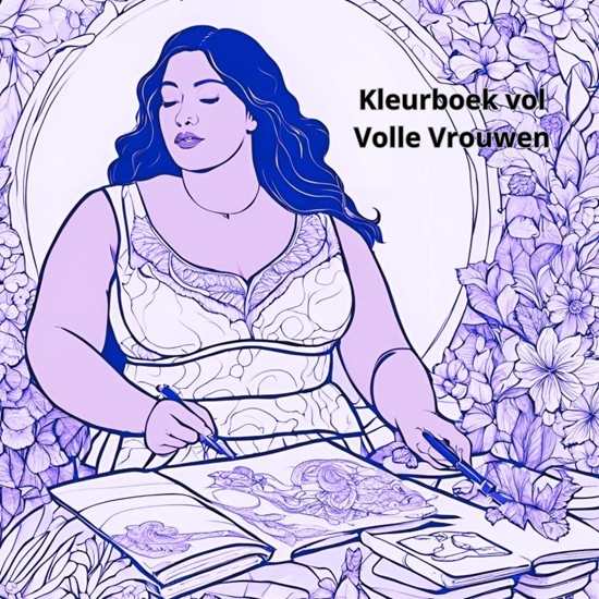 Afbeelding van Kleurboek vol volle vrouwen
