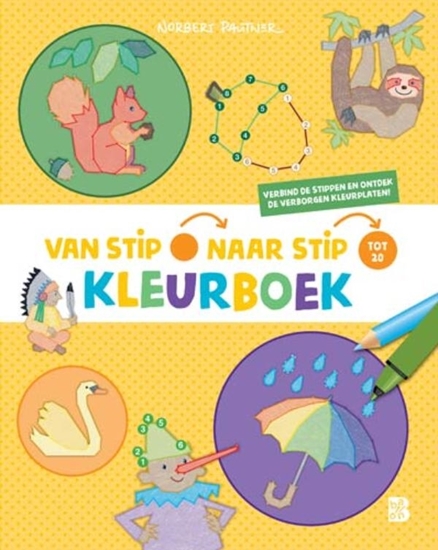 Afbeelding van Van stip naar stip kleurboek Van stip naar stip kleurboek