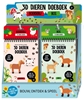 Afbeelding van Display 3D dieren doeboek 2 x 6 ex.