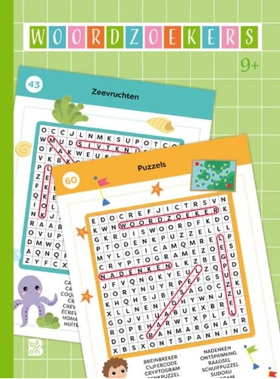 Afbeelding van Puzzelboeken Woordzoekers 9+