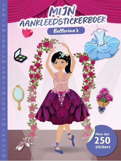 Afbeelding van Mijn aankleedstickerboek: Ballerina's
