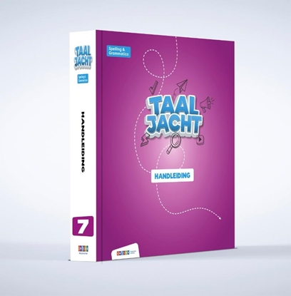 Afbeeldingen van Taaljacht Groep 7 spelling & grammatica handleiding