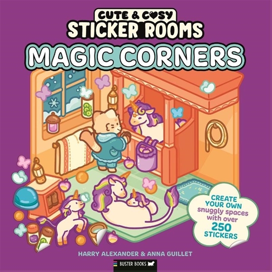 Afbeelding van Cute & Cosy Sticker Rooms: Magic Corners