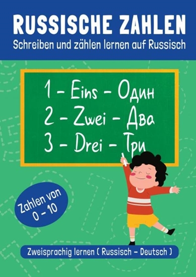 Afbeelding van Russische Zahlen - Schreiben und zählen lernen auf Russisch