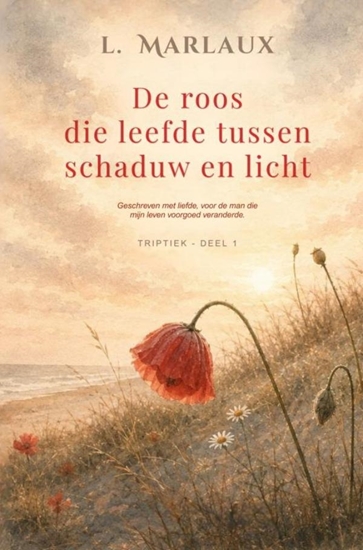 Afbeelding van De roos die leefde tussen schaduw en licht