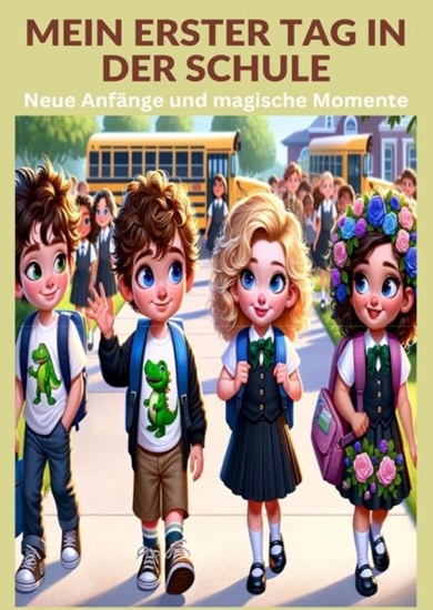 Afbeelding van Mein erster Tag in der Schule( Ideales Geschenk zur Einschulung)