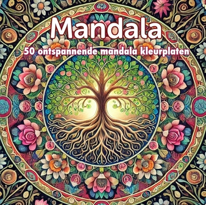 Afbeeldingen van Mandala Kleurboek voor volwassenen (hardcover)
