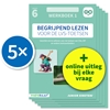 Afbeelding van Deel 1 Begrijpend lezen voor de LVS-toetsen - Groep 6 - Werkboek 1 + Online video-uitleg (set van 5)