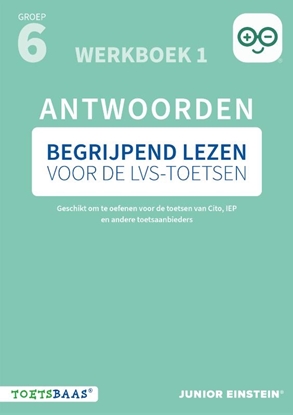Afbeeldingen van Deel 1 Begrijpend lezen voor de LVS-toetsen - Groep 6 - Antwoordenboek 1 + Online video-uitleg