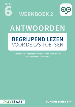 Afbeeldingen van Deel 2 Begrijpend lezen voor de LVS-toetsen - Groep 6 - Antwoordenboek 2 + Online video-uitleg