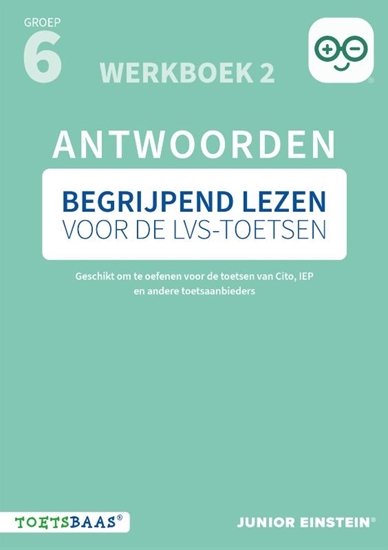 Afbeelding van Deel 2 Begrijpend lezen voor de LVS-toetsen - Groep 6 - Antwoordenboek 2 + Online video-uitleg