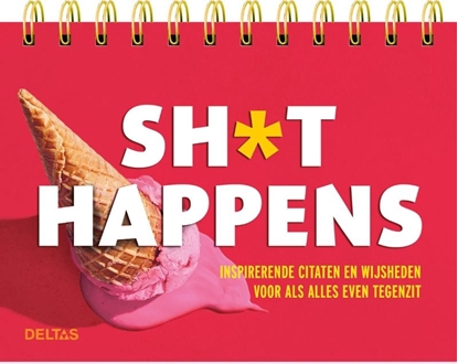Afbeeldingen van Sh*t happens - Tafelstaander