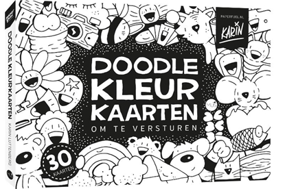 Afbeeldingen van Paperfuel Doodlekleurkaarten om te versturen