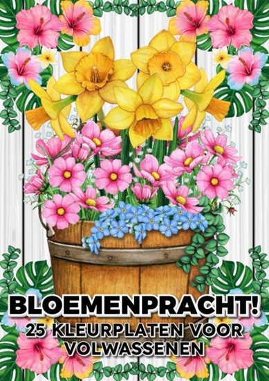 Afbeelding van Bloemenpracht! - 25 Kleurplaten voor Volwassenen