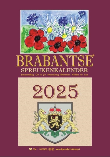 Afbeelding van Brabantse spreukenkalender 2025