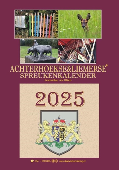 Afbeelding van Achterhoekse & Liemerse spreukenkalender 2025