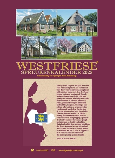 Afbeelding van Westfriese spreukenkalender 2025