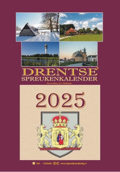 Afbeelding van Drentse spreukenkalender 2025