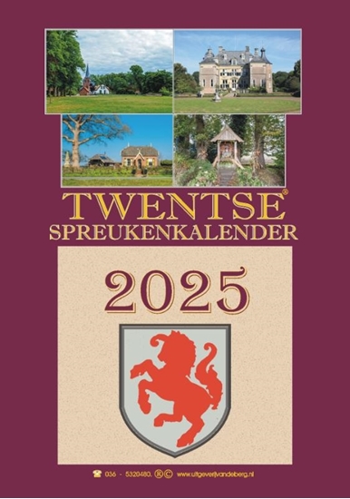 Afbeelding van Twentse spreukenkalender 2025