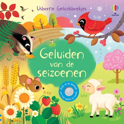 Afbeeldingen van Usborne Geluidsboekjes Geluiden van de seizoenen