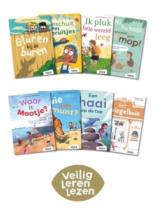 Afbeeldingen van Aanvullende leesserie Veilig leren lezen Zoem-versie Boekenpakket Veilig leren lezen Zoem-versie anker afsluiting (8 titels)