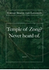 Afbeelding van Temple of Zong? Never heard of.
