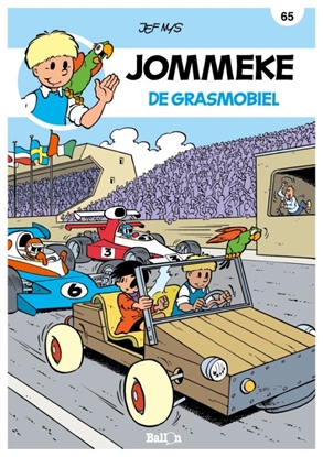 Afbeeldingen van De belevenissen van Jommeke De grasmobiel