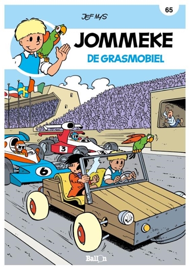 Afbeelding van De belevenissen van Jommeke De grasmobiel