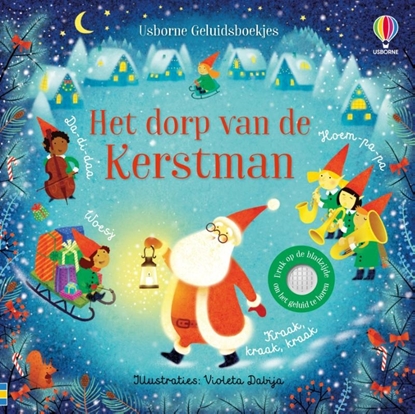 Afbeeldingen van Usborne Geluidsboekjes Het dorp van de Kerstman