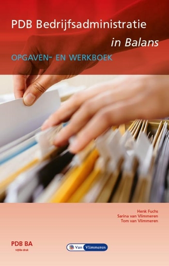 Afbeelding van PDB Bedrijfsadministratie in Balans niveau 4 - opgaven/werkboek