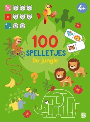 Afbeeldingen van 100 spelletjes De jungle 4+