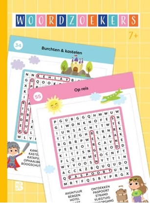 Afbeeldingen van Puzzelboeken Woordzoekers 7+