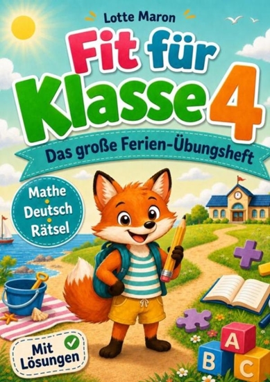 Afbeelding van Fit für Klasse 4 | Das große Ferien Übungsheft