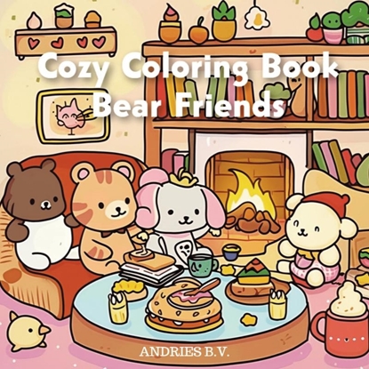 Afbeeldingen van Cozy Coloring Book - Bear Friends