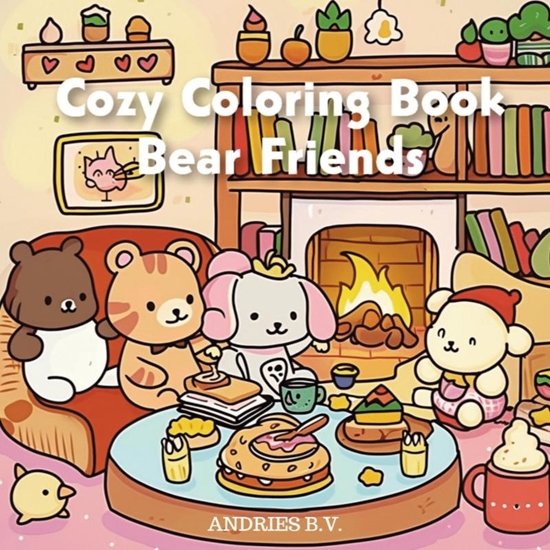 Afbeelding van Cozy Coloring Book - Bear Friends