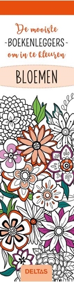 Afbeelding van De mooiste kleurboekenleggers om in te kleuren - Bloemen