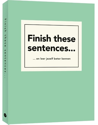 Afbeeldingen van Finish these sentences…