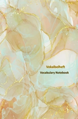 Afbeeldingen van Vokalbelheft A5: Geschenk-Idee für alle Studenten Schüler: Vokabelheft: A5, 100 Blatt, 2 Spalten mit Teilungslinie