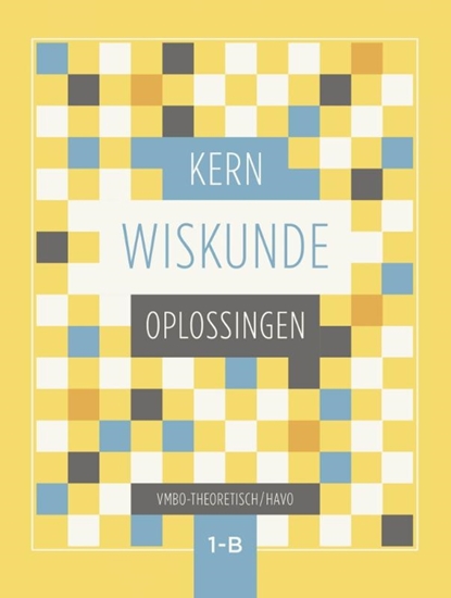 Afbeelding van KERN Wiskunde vmbo-t/havo 1-B oplossingen