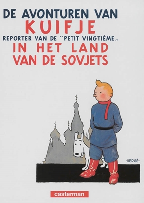 Afbeeldingen van Kuifje facsimile zwart/wit De avonturen van Kuifje in het land van de Sovjets