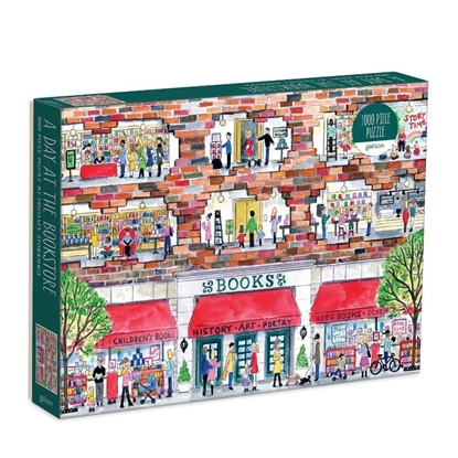 Afbeeldingen van Michael Storrings A Day at the Bookstore 1000 Piece Puzzle