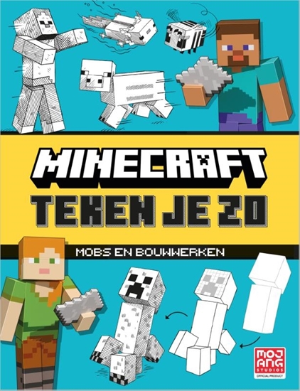 Afbeelding van Minecraft teken je zo