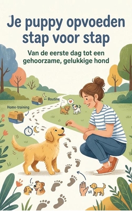 Afbeeldingen van Je puppy opvoeden stap voor stap