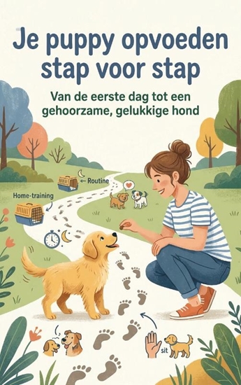 Afbeelding van Je puppy opvoeden stap voor stap