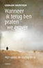 Afbeelding van Wanneer ik terug ben praten we erover