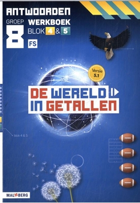 Afbeeldingen van De wereld in getallen 5.1 De wereld in getallen 5.1 blok 4 + 5 FS groep 8 antwoorden werkboek