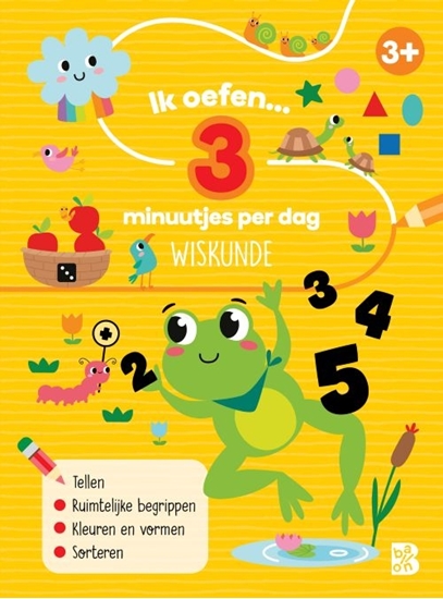 Afbeelding van Ik oefen... 3 minuutjes per dag: wiskunde