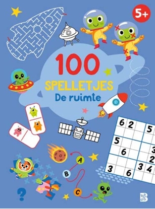 Afbeeldingen van 100 spelletjes De ruimte 5+